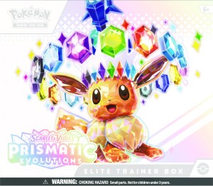 Prismatic Evolutions Pokemon Elite Trainer Box (ETB)