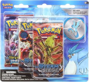 Pokemon Blister Pack - Articuno - Collector Pin Blister Pack - 3 Booster Pakker