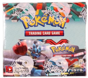 Pokemon Display (Booster Box) - XY03 - XY: Furious Fists - 36 Boosters