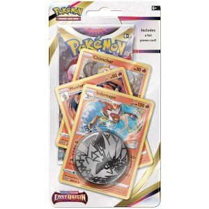 Pokemon Sword & Shield Lost Origin Premium Checklane Blister - Infernape
