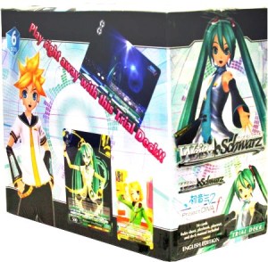 Weiss Schwarz Hatsune Miku: Project Diva F Trial Deck Box