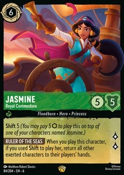 Jasmine - Royal Commodore