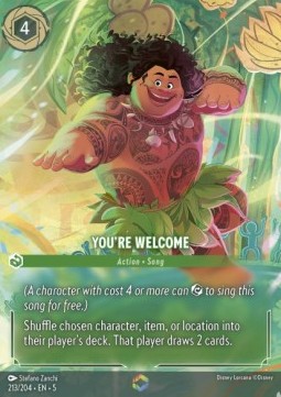 You're Welcome (V.2)