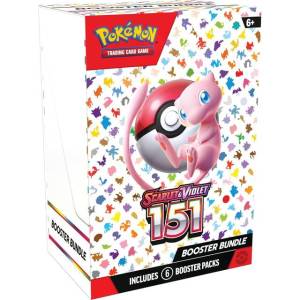 Pokemon Booster Pakke - SV03.5 - Scarlet & Violet: 151 Booster Pack Bundle (Box med 6 Boosters)