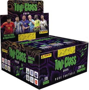 Panini Football Top Class FIFA 2025 - Booster Display - 1 Box med 24 Pakker - Fodboldkort