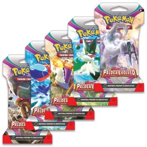 Pokemon Booster Pakke - SV02 - Scarlet & Violet: Paldea Evolved Sleeved Booster Pack