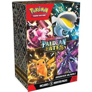 Pokemon Booster Bundle - Scarlet & Paldean Fates Booster Pack Bundle (Box med 6 Boosters)
