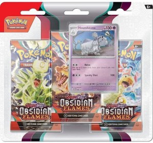 Pokemon - Obsidian Flames - Trio Blister Booster Pack Houndstone
