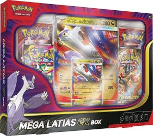 Pokemon ex Box: Mega Latias ex (2025) (4 Boosters)