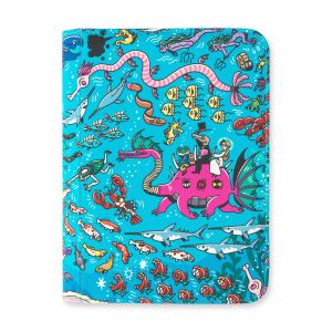 Vault X Binder: 4-Pocket Exo-Tec Zip – Water: Osare