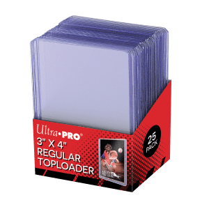 Ultra Pro Toploader: Clear Regular (25 stk.)