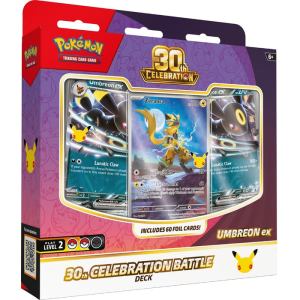 Pokemon Deck: Mega Evolution 30th Celebration Battle Deck – Umbreon ex (Night)