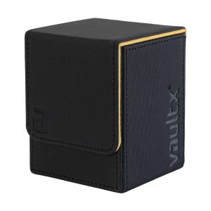 Vault X Deck Box: Exo-Tec Toploading 80+ – Black / Electric Yellow