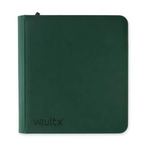 Vault X Binder: 12-Pocket Exo-Tec Zip XL – Forest Green
