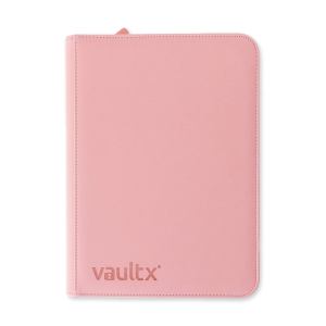 Vault X Binder: 9-Pocket Exo-Tec Zip – Just Pink