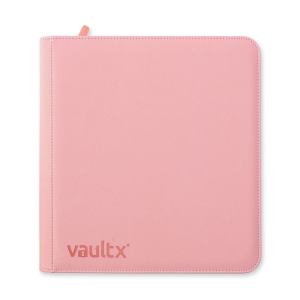 Vault X Binder: 12-Pocket Exo-Tec Zip – Just Pink
