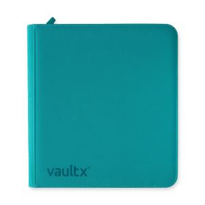 Vault X Binder: 12-Pocket Exo-Tec Zip – Ocean Blue