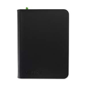 Vault X Binder: 9-Pocket Exo-Tec Zip – Signature Black